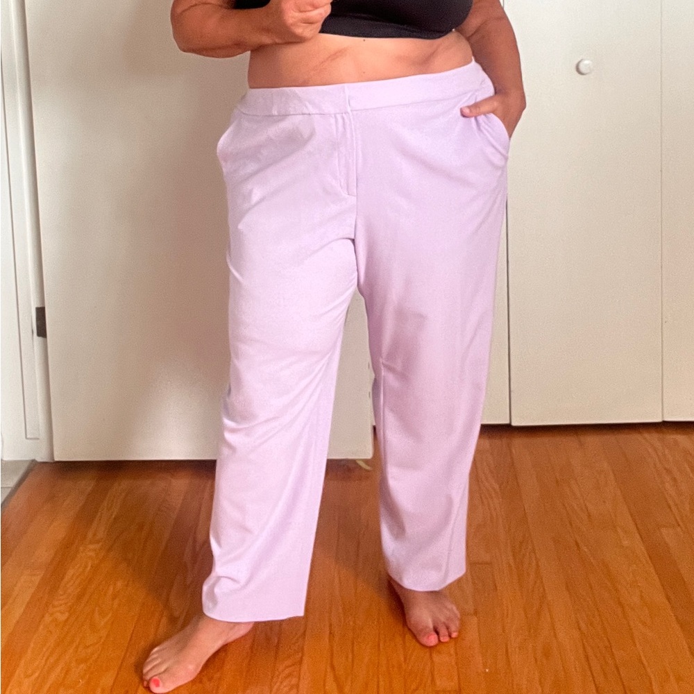 Bar III size 22W lilac pants